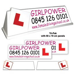 Custom Design Angel Roof Sign Tri-Pak